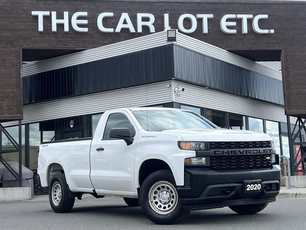Used 2020 Chevrolet Silverado 1500 Work Truck 3 PASSENGER, APPLE CARPLAY/ANDROID AUTO, BACK UP CAM!! for sale in Sudbury, ON