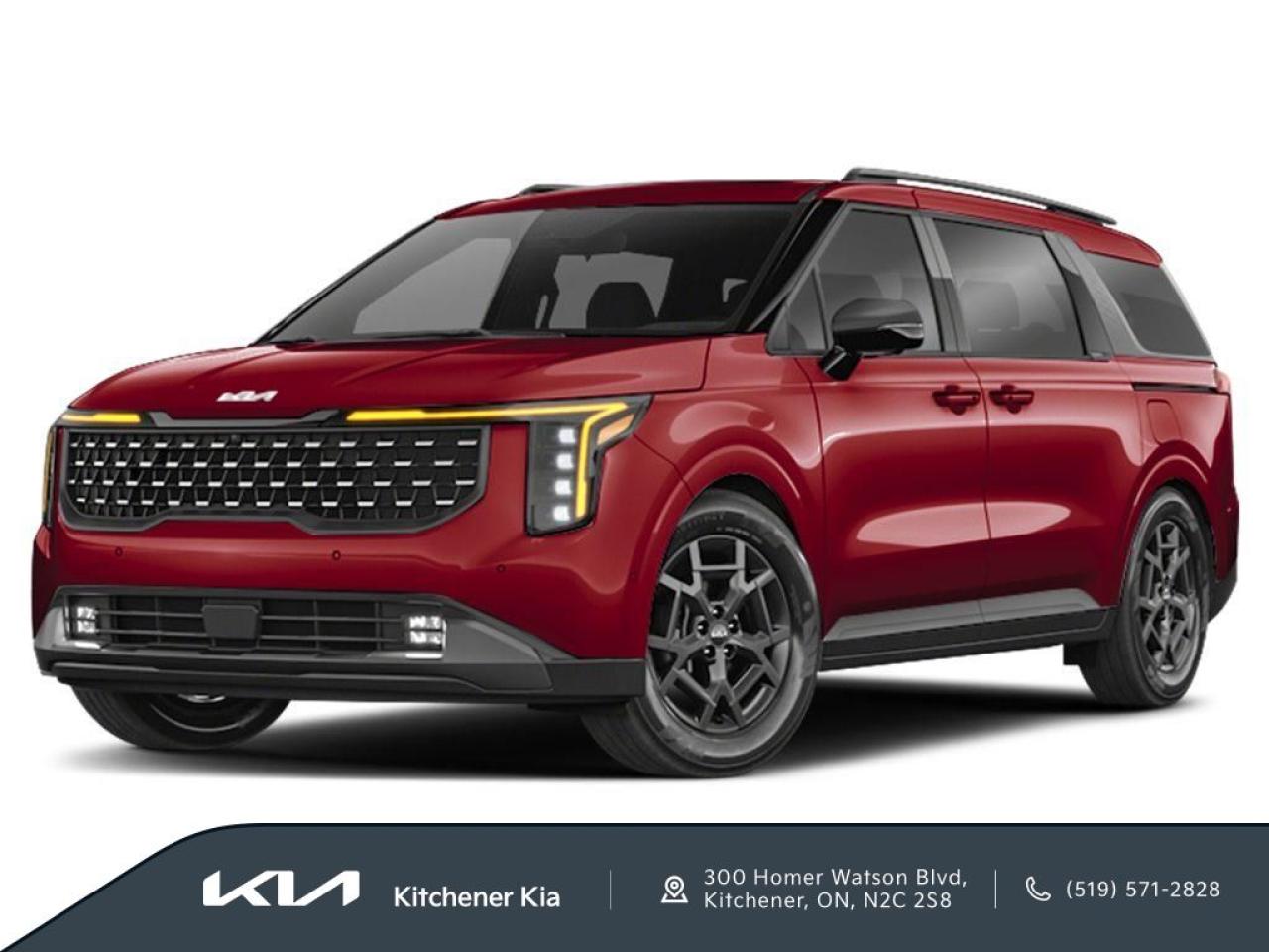 New 2025 Kia Carnival SX+ HERE, IN STOCK, FOR SALE for sale in Kitchener, ON