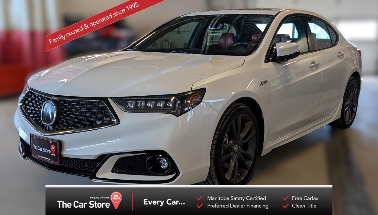 Used 2018 Acura TLX Leather/Sunroof/Carplay/Local/Clean Title for sale in Winnipeg, MB