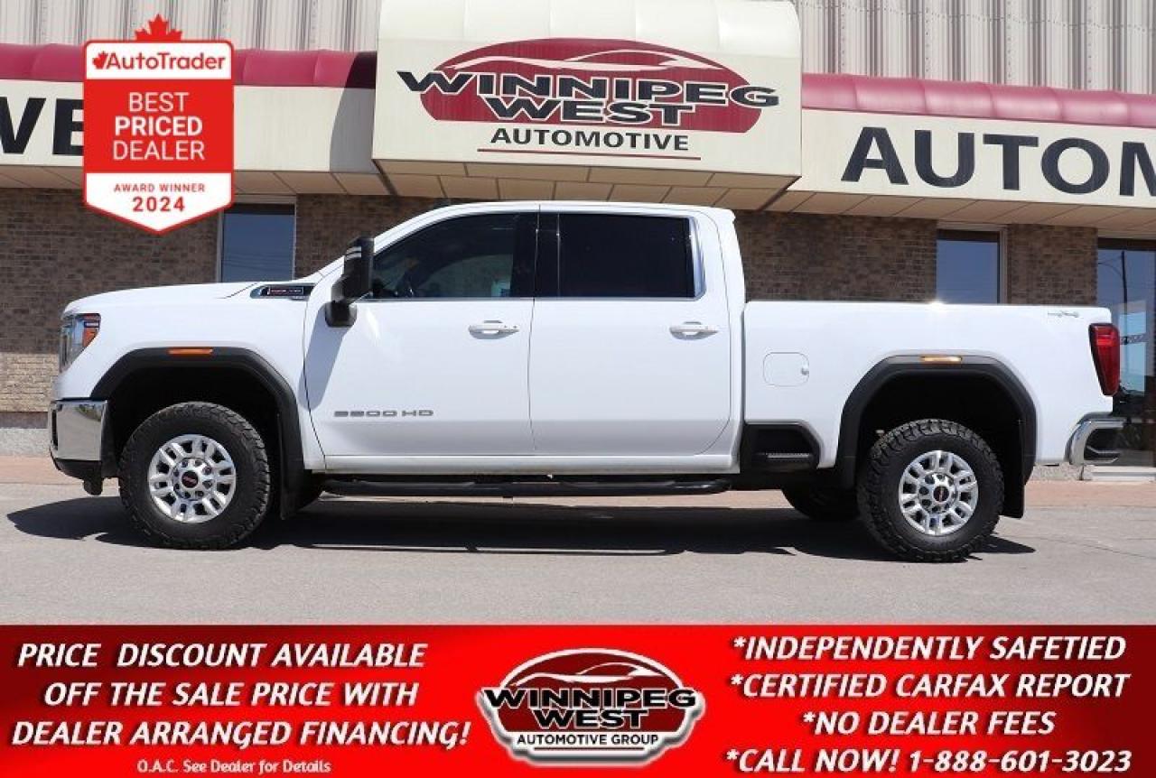 Used 2023 GMC Sierra 2500 HD SLE PREMIUM 6.6L 4X4, CREW, LOW KM/LOADED/CLEAN for sale in Headingley, MB