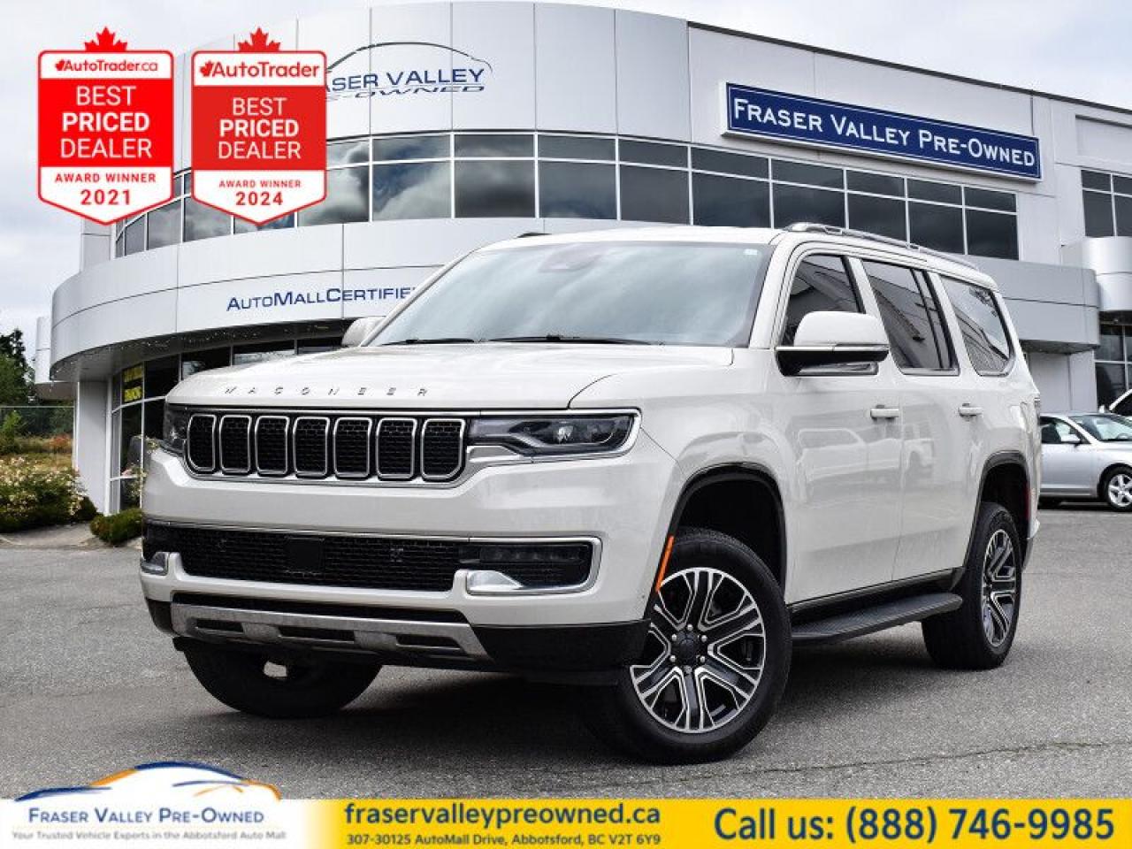 Used 2022 Jeep Wagoneer Series III  $95,770 MSRP!, Full Load, Rear DVD/Ent for sale in Abbotsford, BC