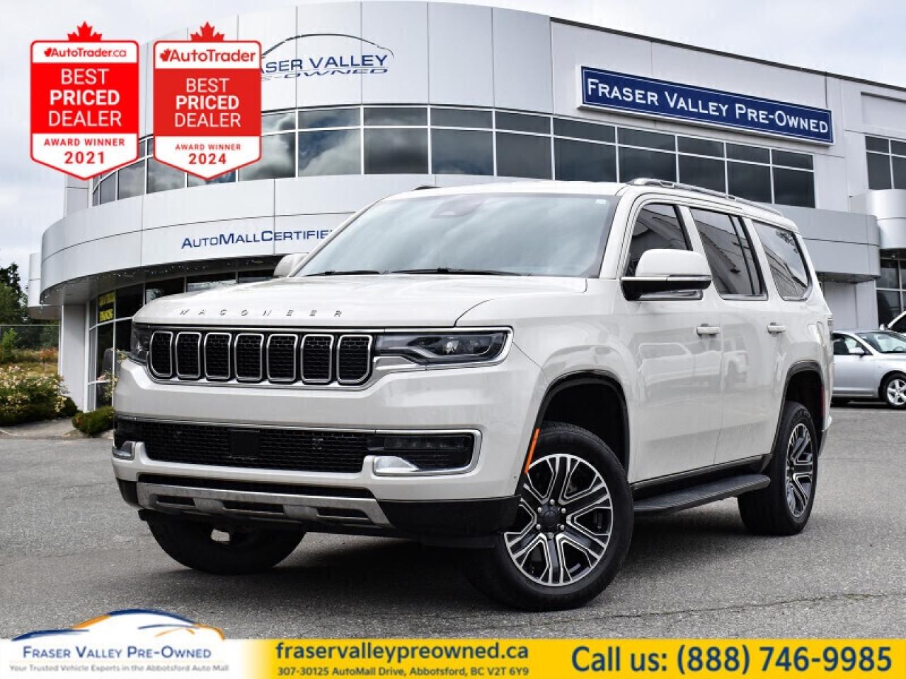 Used 2022 Jeep Wagoneer Series III  $95,770 MSRP!, Full Load, Rear DVD/Ent for sale in Abbotsford, BC