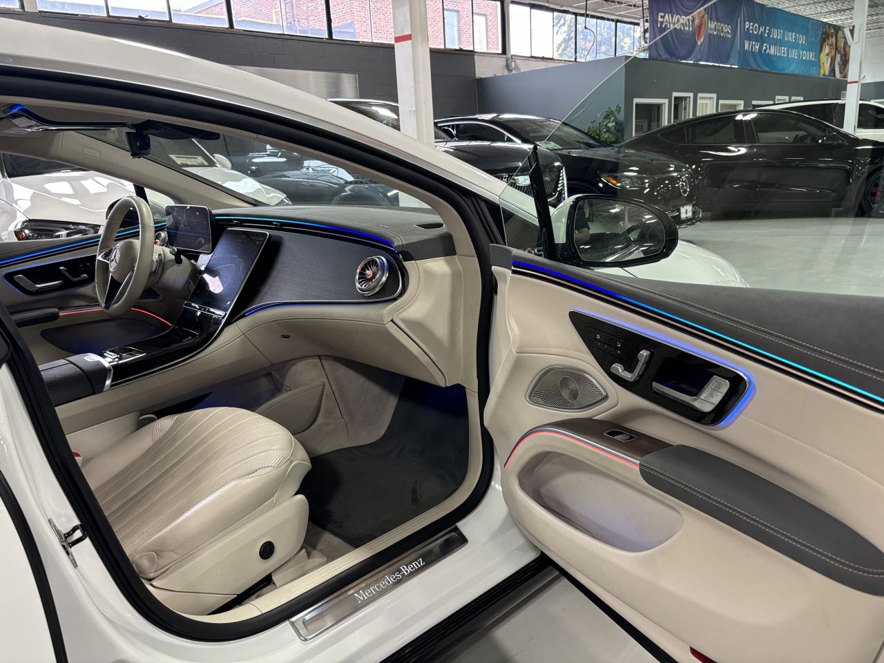 2023 Mercedes-Benz E-Class EQS450+|SEDAN|CREAMLEATHER|BURMESTER|WOOD|AMBIENT| - Photo #17