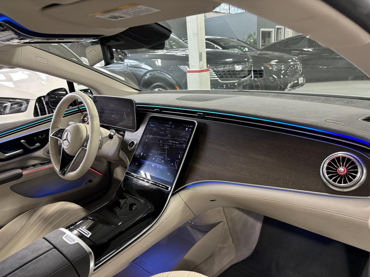 2023 Mercedes-Benz E-Class EQS450+|SEDAN|CREAMLEATHER|BURMESTER|WOOD|AMBIENT| - Photo #18
