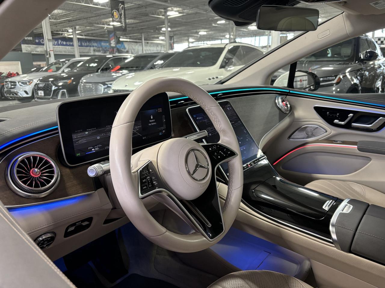 2023 Mercedes-Benz E-Class EQS450+|SEDAN|CREAMLEATHER|BURMESTER|WOOD|AMBIENT| - Photo #20