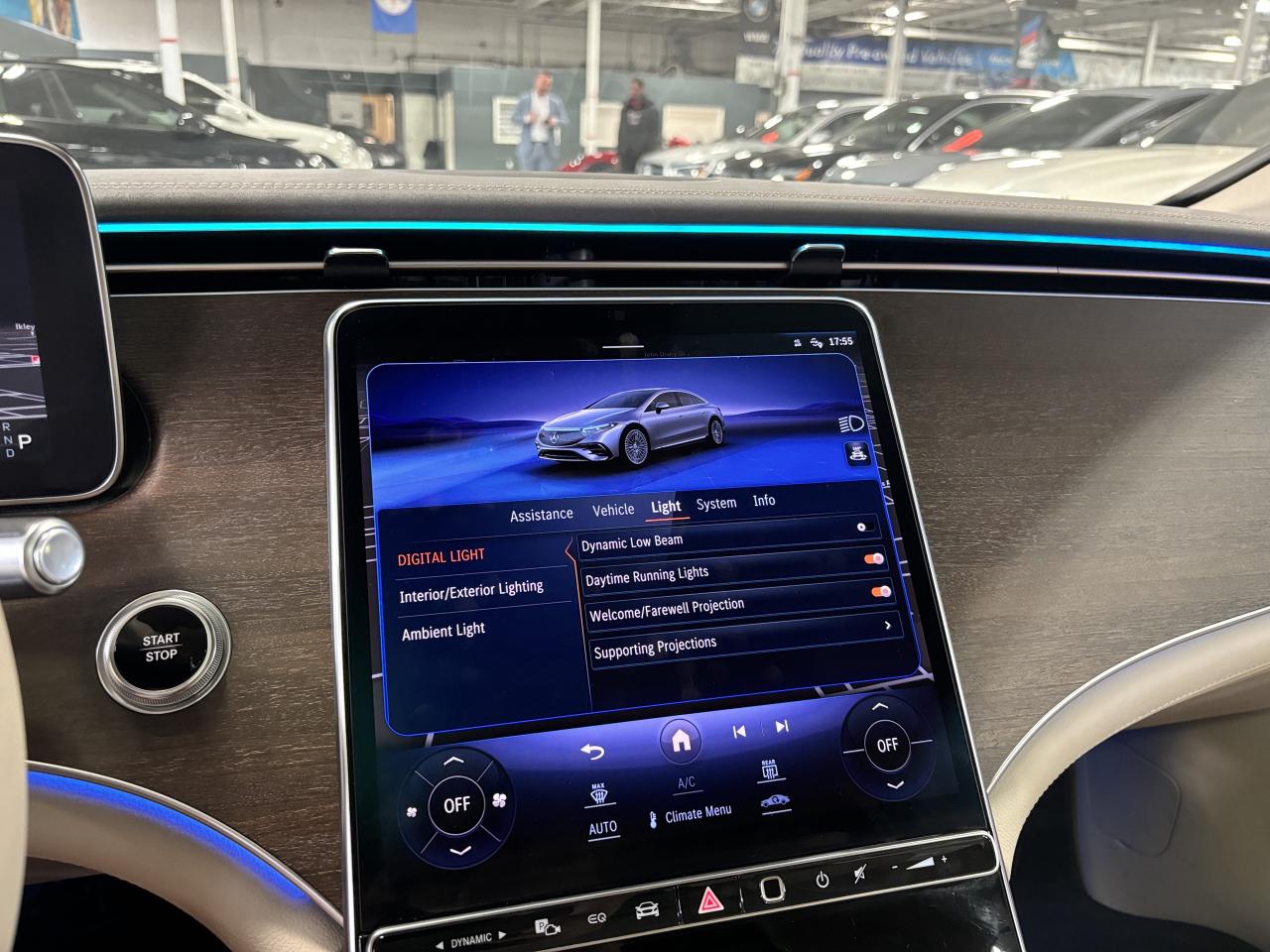 2023 Mercedes-Benz E-Class EQS450+|SEDAN|CREAMLEATHER|BURMESTER|WOOD|AMBIENT| - Photo #55