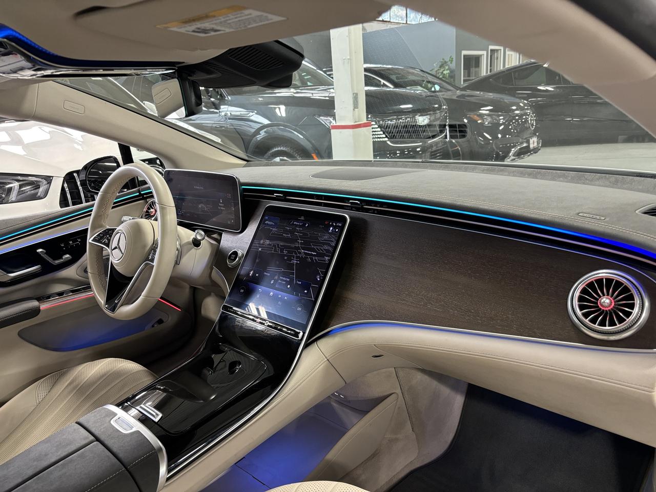 2023 Mercedes-Benz E-Class EQS450+|SEDAN|CREAMLEATHER|BURMESTER|WOOD|AMBIENT| Photo