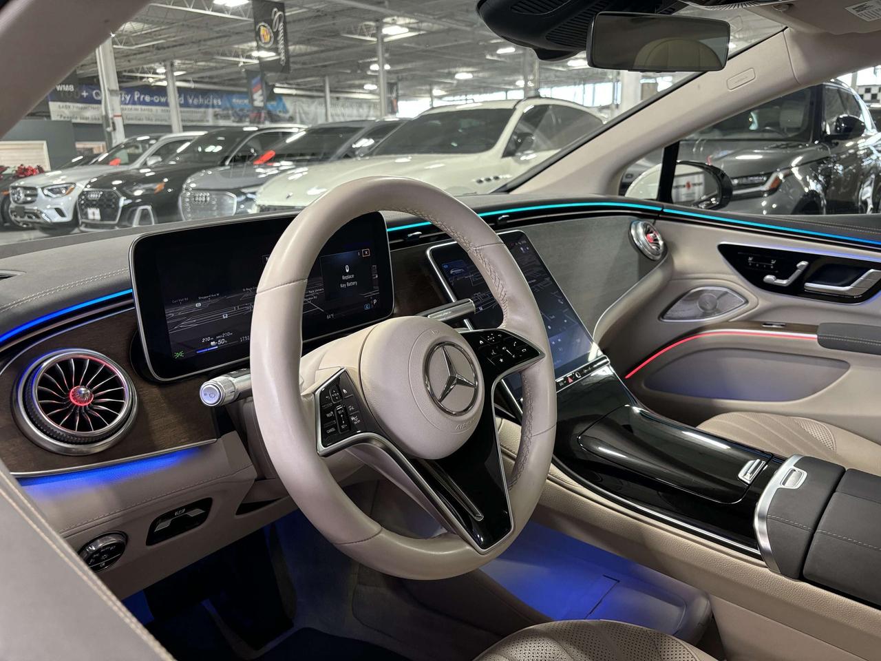 2023 Mercedes-Benz E-Class EQS450+|SEDAN|CREAMLEATHER|BURMESTER|WOOD|AMBIENT| Photo
