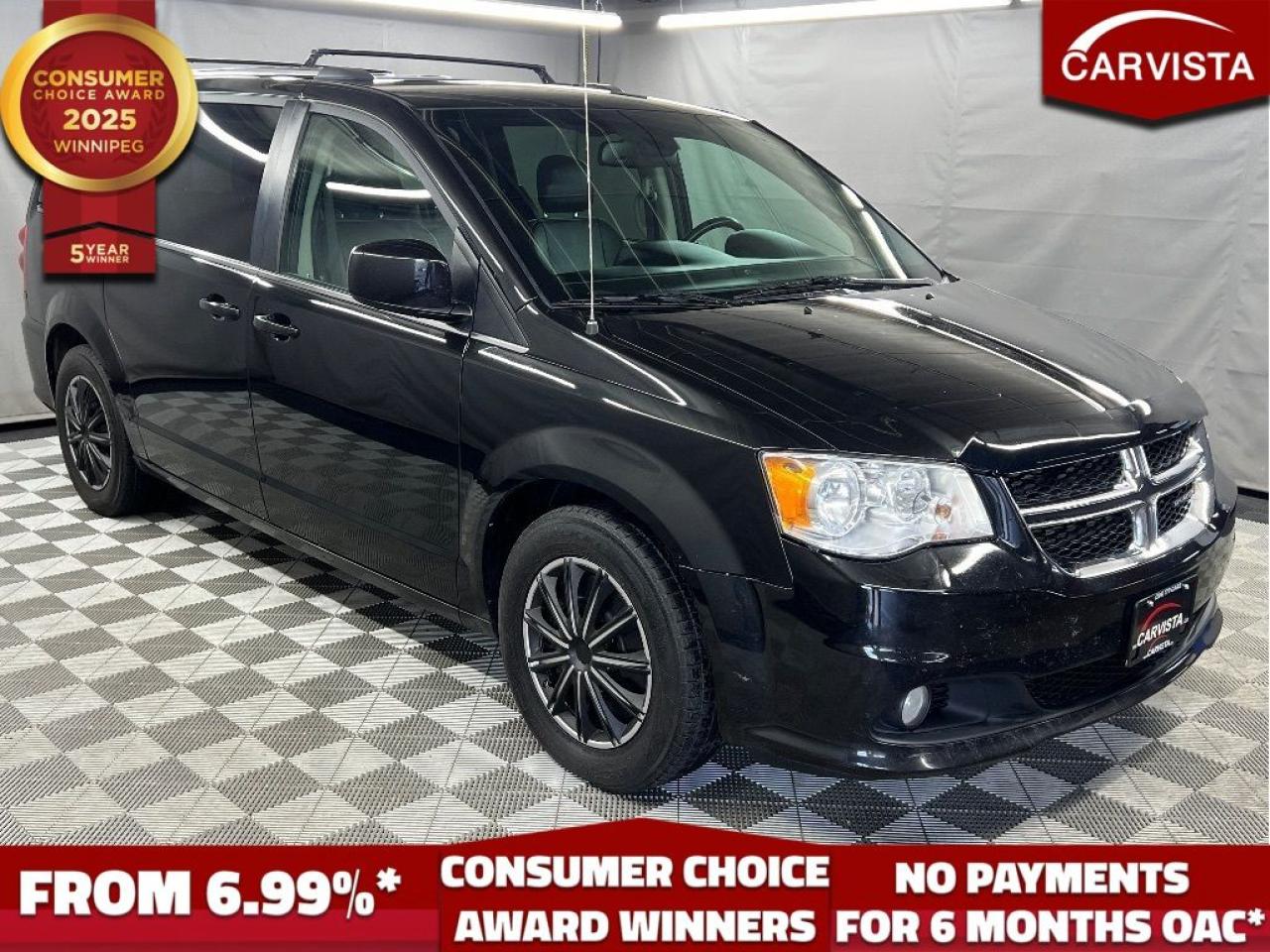 Used 2019 Dodge Grand Caravan SXT Premium Plus - NO ACCIDENTS/DUAL SLIDE DOORS for sale in Winnipeg, MB