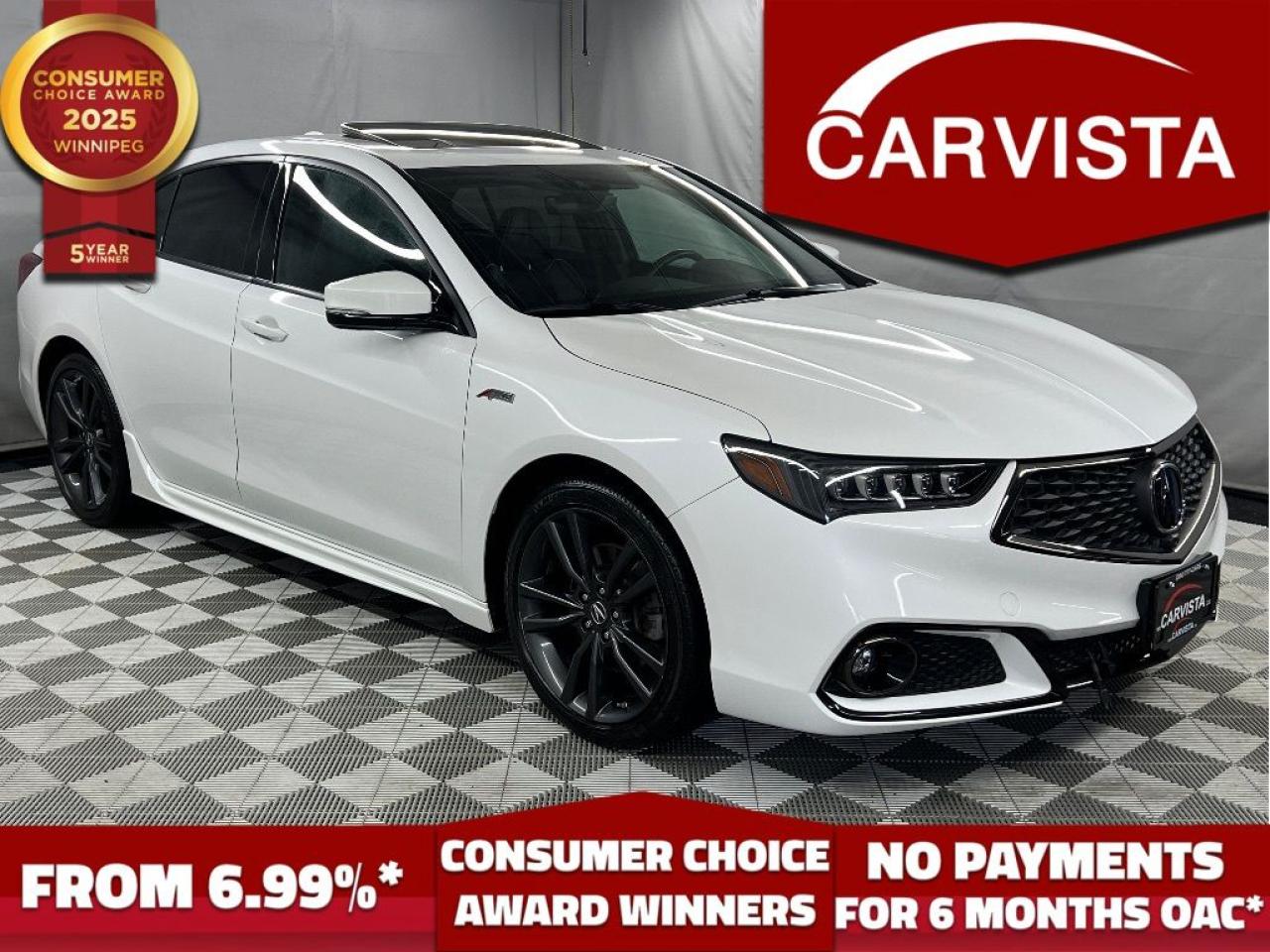 Used 2018 Acura TLX Elite A-Spec SH-AWD  - REMOTE START/NAV/LOW KM - for sale in Winnipeg, MB