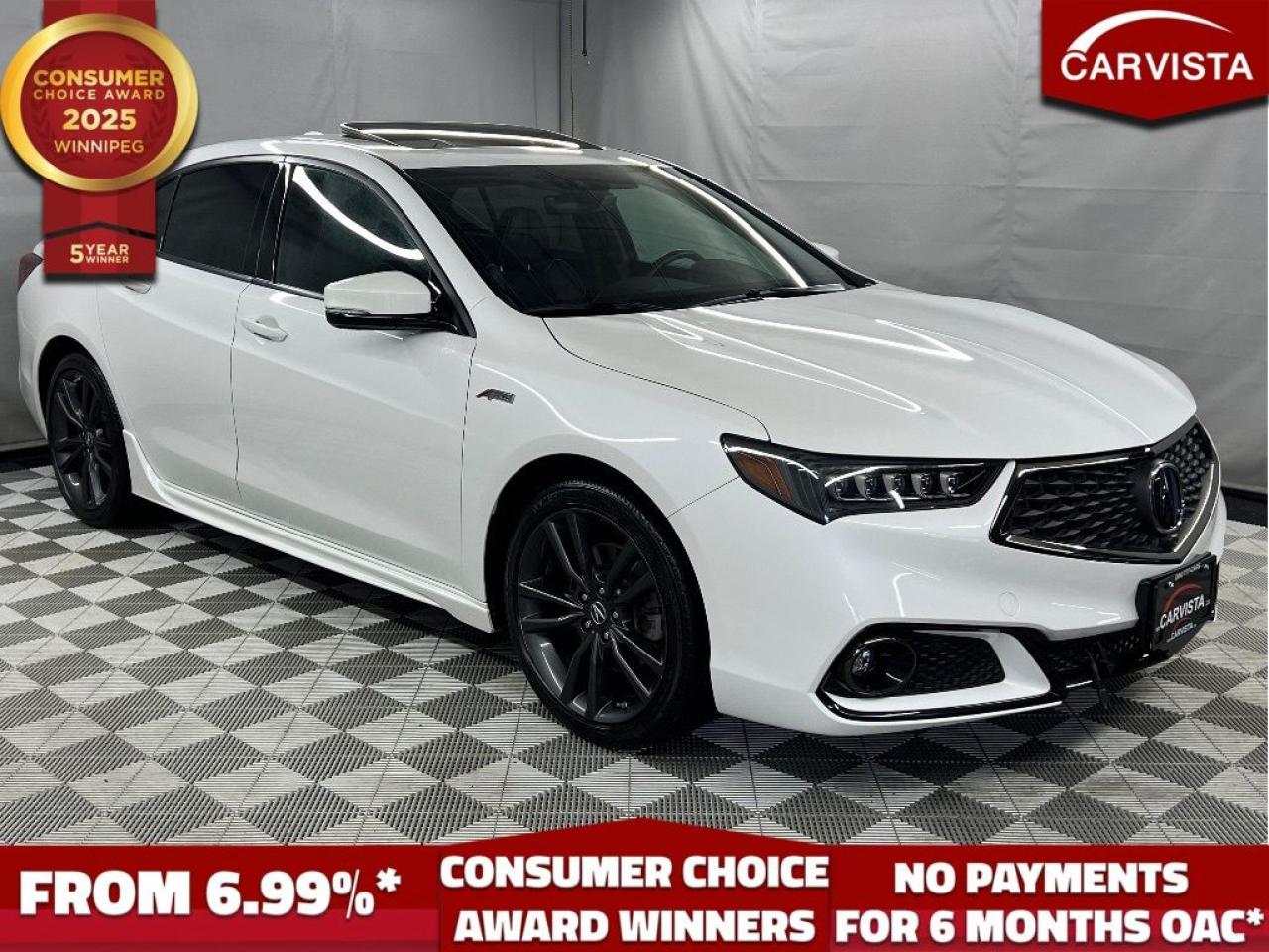 Used 2018 Acura TLX Elite A-Spec SH-AWD  - REMOTE START/NAV/LOW KM - for sale in Winnipeg, MB
