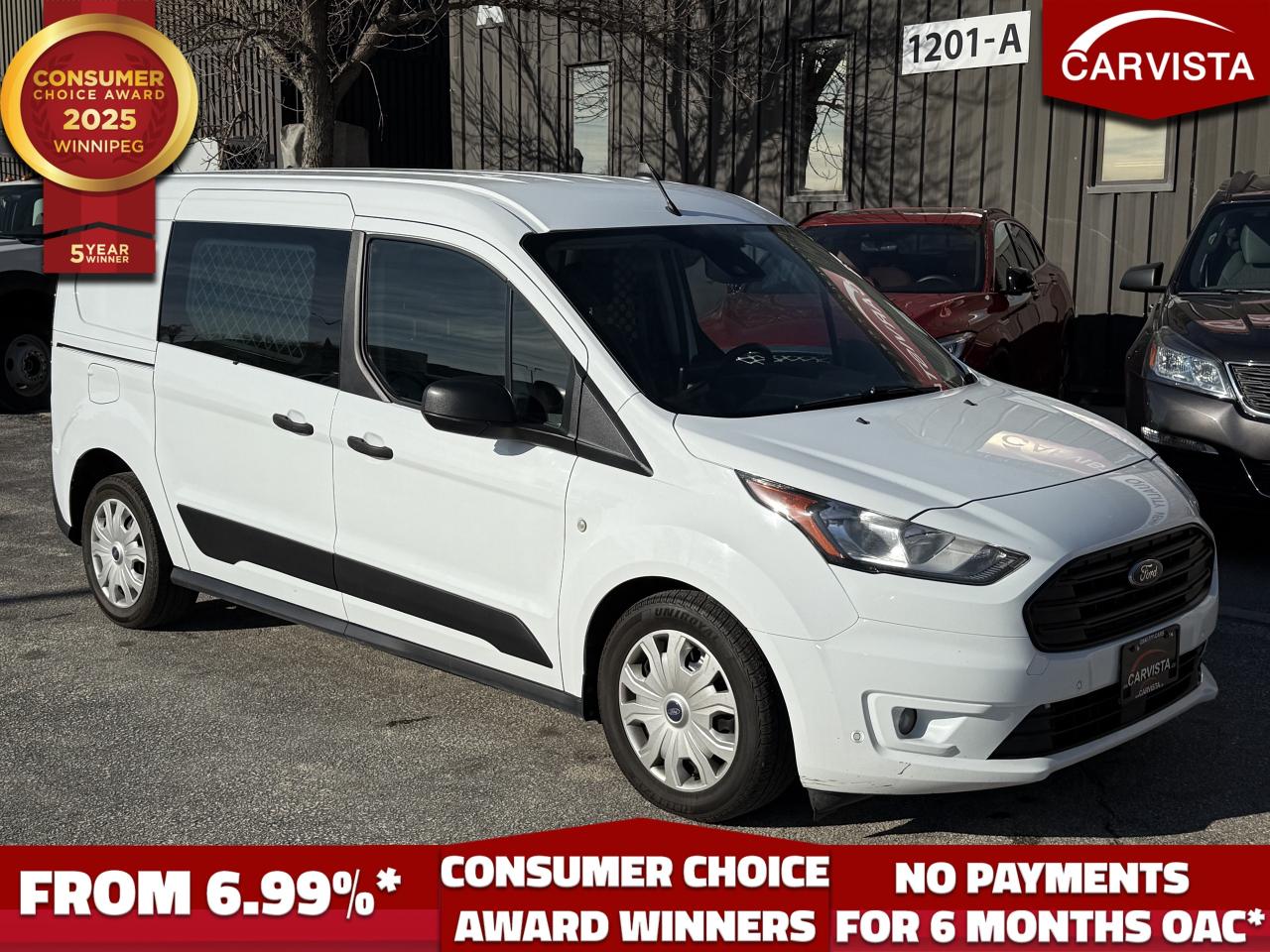 Used 2020 Ford Transit Connect Cargo Van XLT w-Dual Sliding Doors for sale in Winnipeg, MB