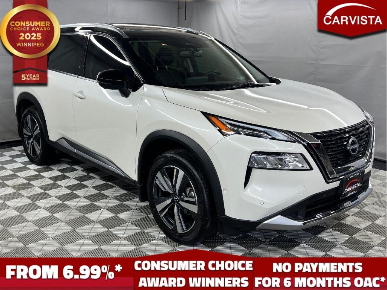 Used 2023 Nissan Rogue PLATINUM AWD - NO ACCIDENTS/FACTORY WARRANTY - for sale in Winnipeg, MB