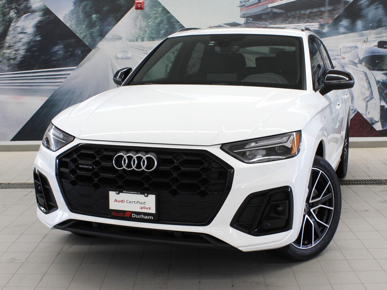 Used 2021 Audi Q5 2.0T Progressiv + Black Optics Pkg | Audi Phonebox for sale in Whitby, ON