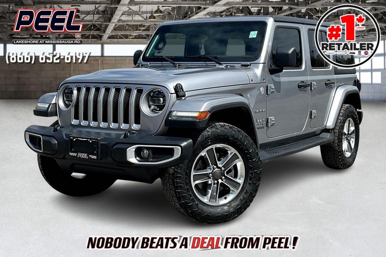 Used 2018 Jeep Wrangler Unlimited Sahara | Heated Leather | Alpine | NAV | LED | 4X4 for sale in Mississauga, ON
