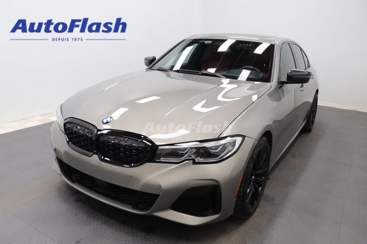 Used 2020 BMW M340i xDrive 382HP, HARMAN/KARDON, DEMARREUR, INTÉRIEUR ROUGE for sale in Saint-Hubert, QC