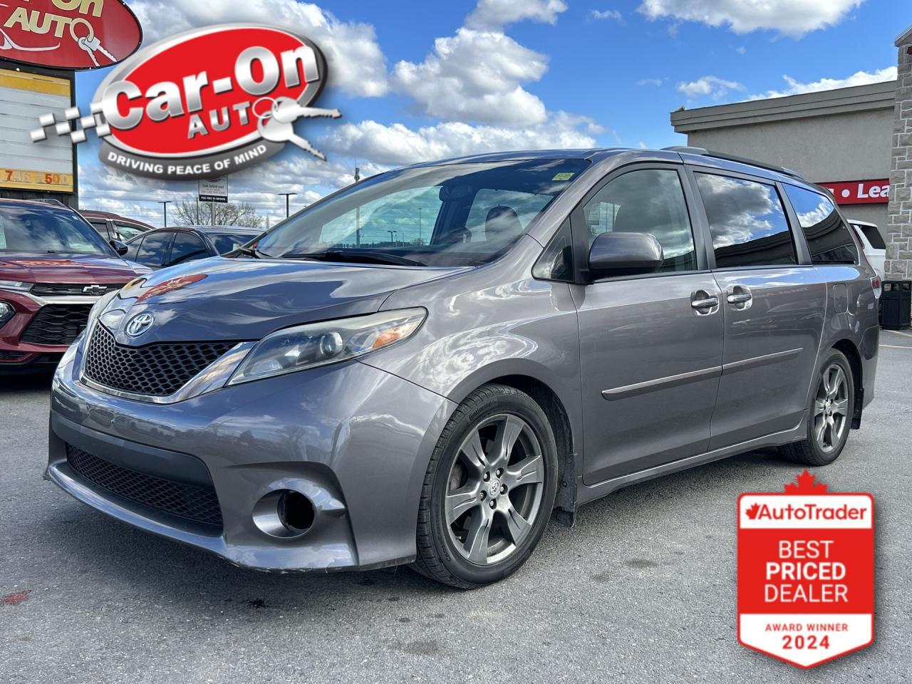 Used 2017 Toyota Sienna SE PREMIUM| LEATHER| SUNROOF| HTD SEATS| NAV| DVD for sale in Ottawa, ON