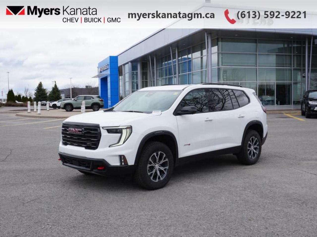New 2025 GMC Acadia AT4  - Tow Package for sale in Kanata, ON