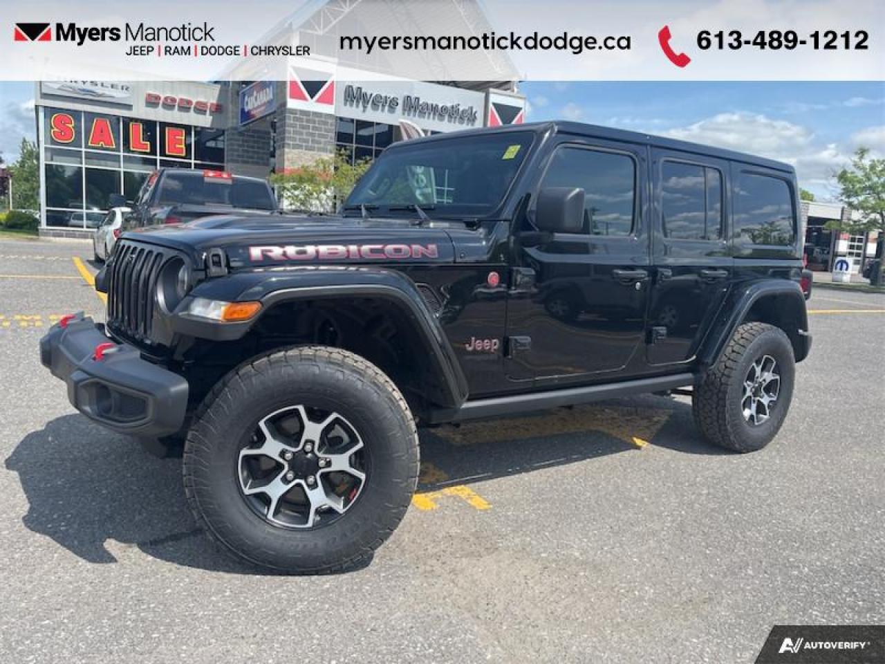 Used 2022 Jeep Wrangler Unlimited Rubicon  -  Skid Plates for sale in Ottawa, ON