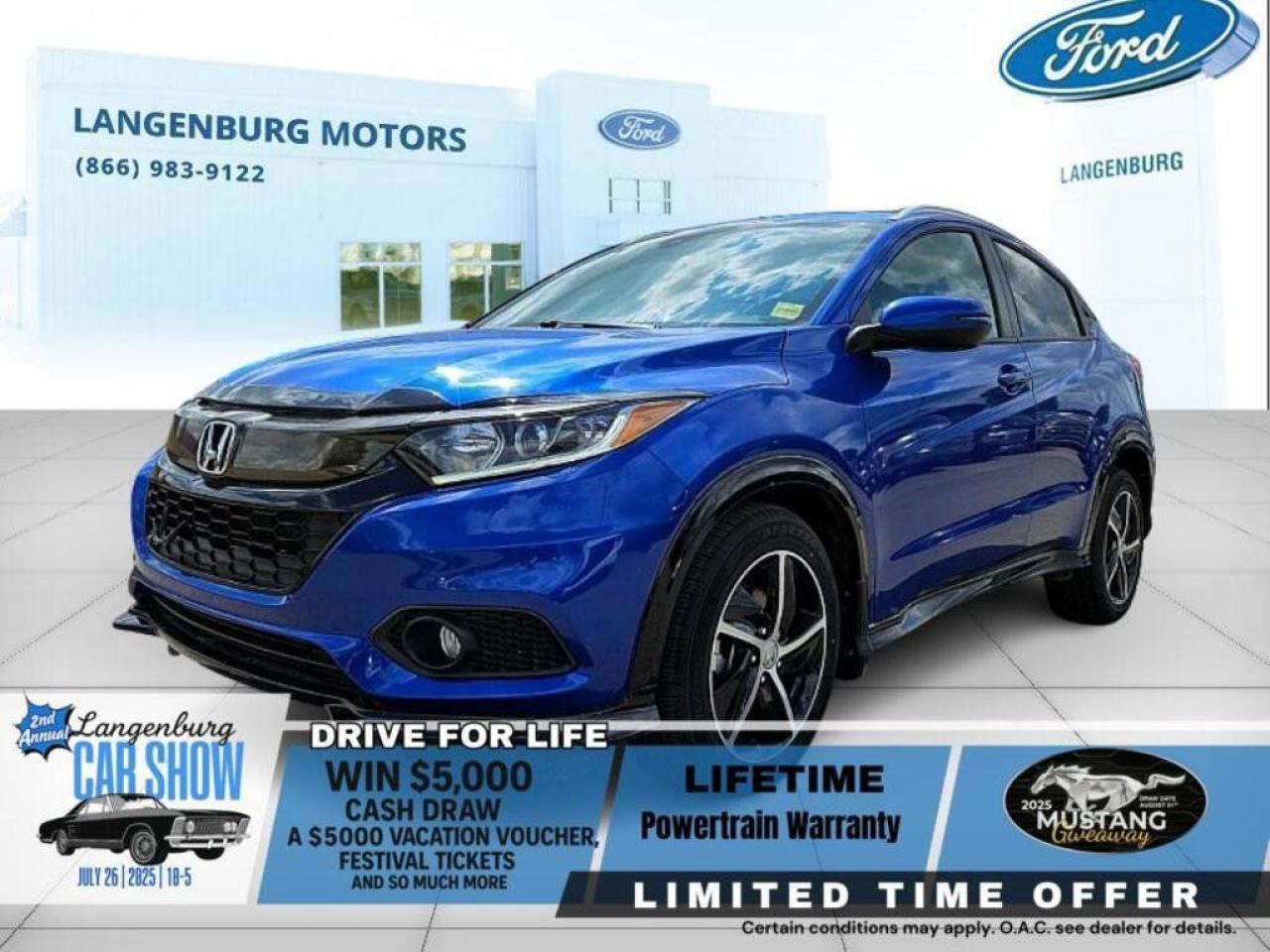 Used 2020 Honda HR-V Sport AWD CVT for sale in Langenburg, SK