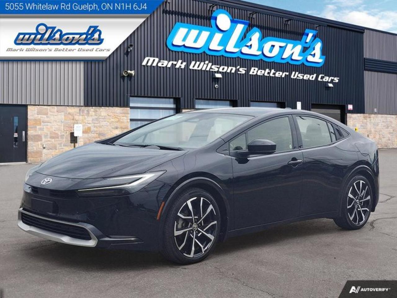 Used 2023 Toyota Prius Prime XSE | Leather | Fixed Glass Roof | Wireless CarPlay + Android Auto & More! for sale in Guelph, ON