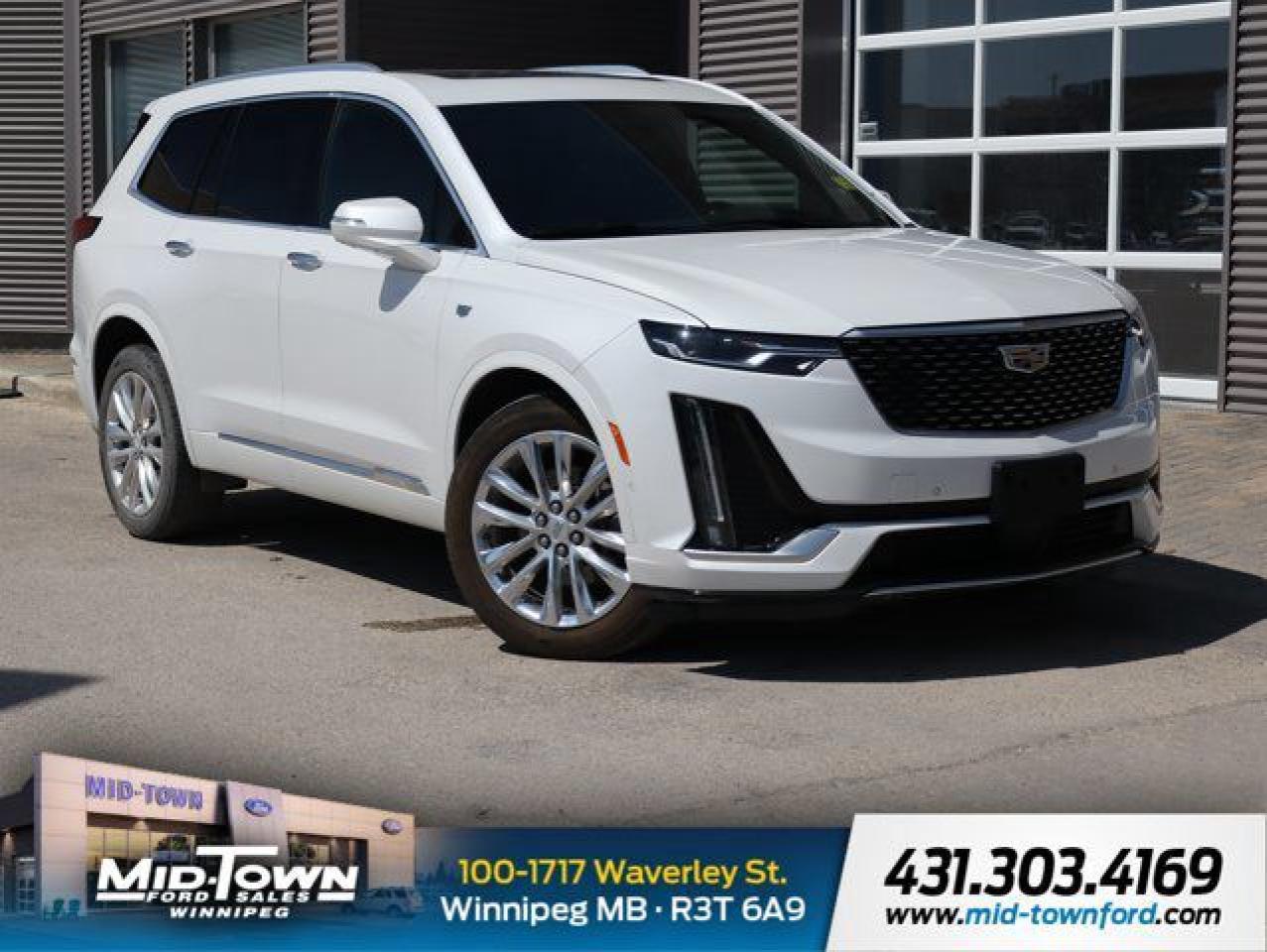 Used 2020 Cadillac XT6 Premium Luxury LOACAL TRADE, CLEAN CARFAX, LOW LOW KM for sale in Winnipeg, MB