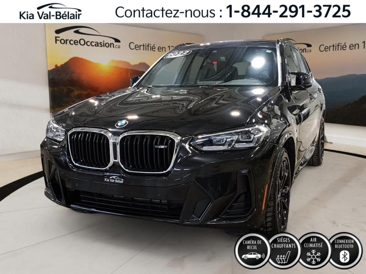 Used 2022 BMW X3 M40i * AWD * V6 * 382HP * CUIR * TOIT PANO * GPS * for sale in Québec, QC