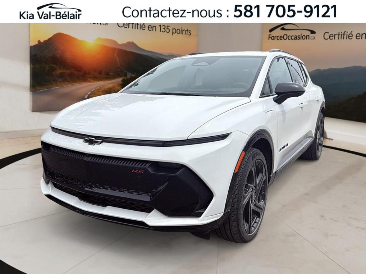 Used 2024 Chevrolet Equinox EV 3RS * EV * CAMÉRA * CARPLAY * SIÈGES CHAUFF * A/C for sale in Québec, QC