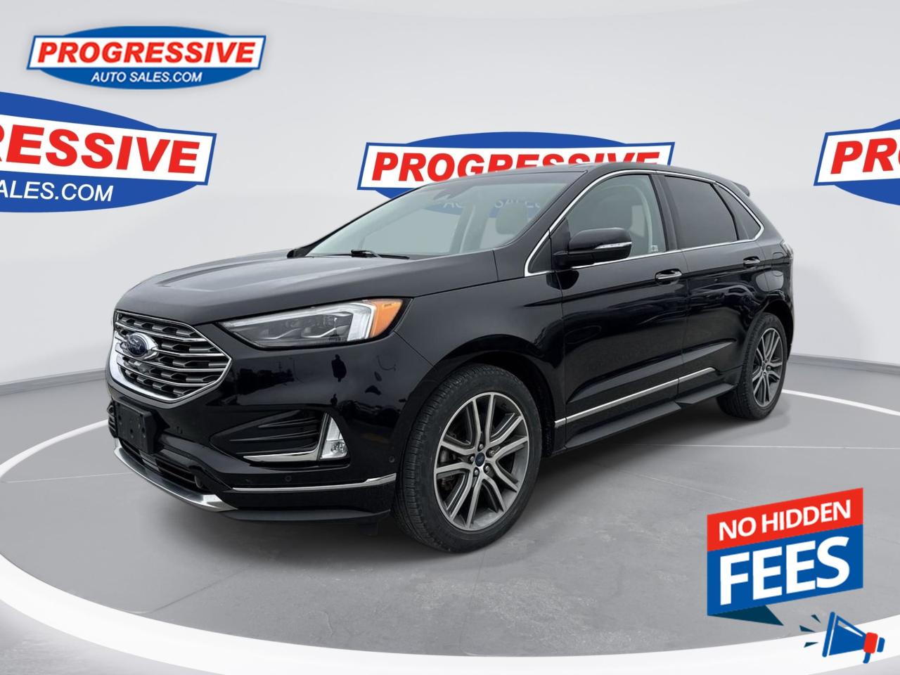 Used 2019 Ford Edge Titanium - Leather Seats -  Premium Audio for sale in Sarnia, ON