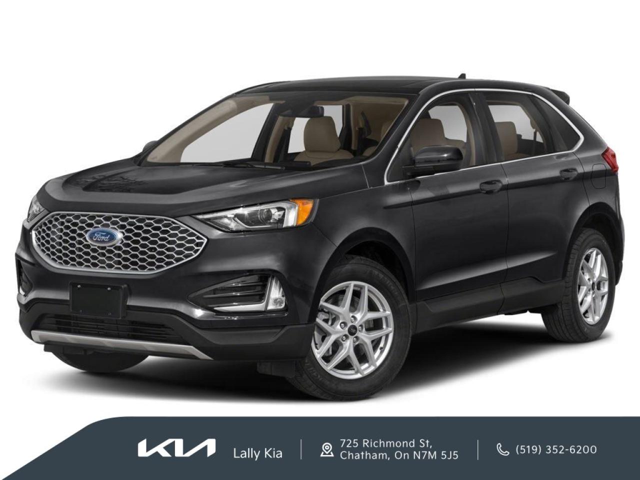 Used 2023 Ford Edge SEL Low KMs | AWD | Leather | Nav | Former Rental for sale in Chatham, ON