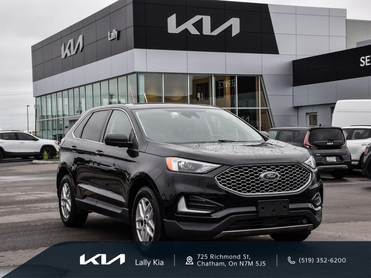 Used 2023 Ford Edge SEL Low KMs | AWD | Leather | Nav | Former Rental for sale in Chatham, ON