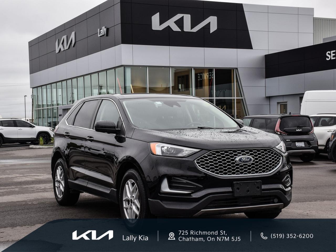 Used 2023 Ford Edge SEL Low KMs | AWD | Leather | Nav | Former Rental for sale in Chatham, ON