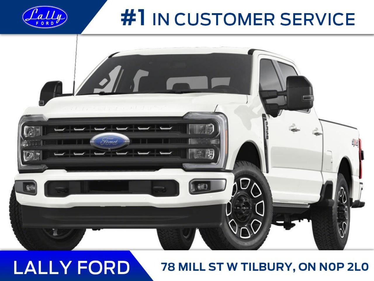 New 2025 Ford F-350 Platinum for sale in Tilbury, ON