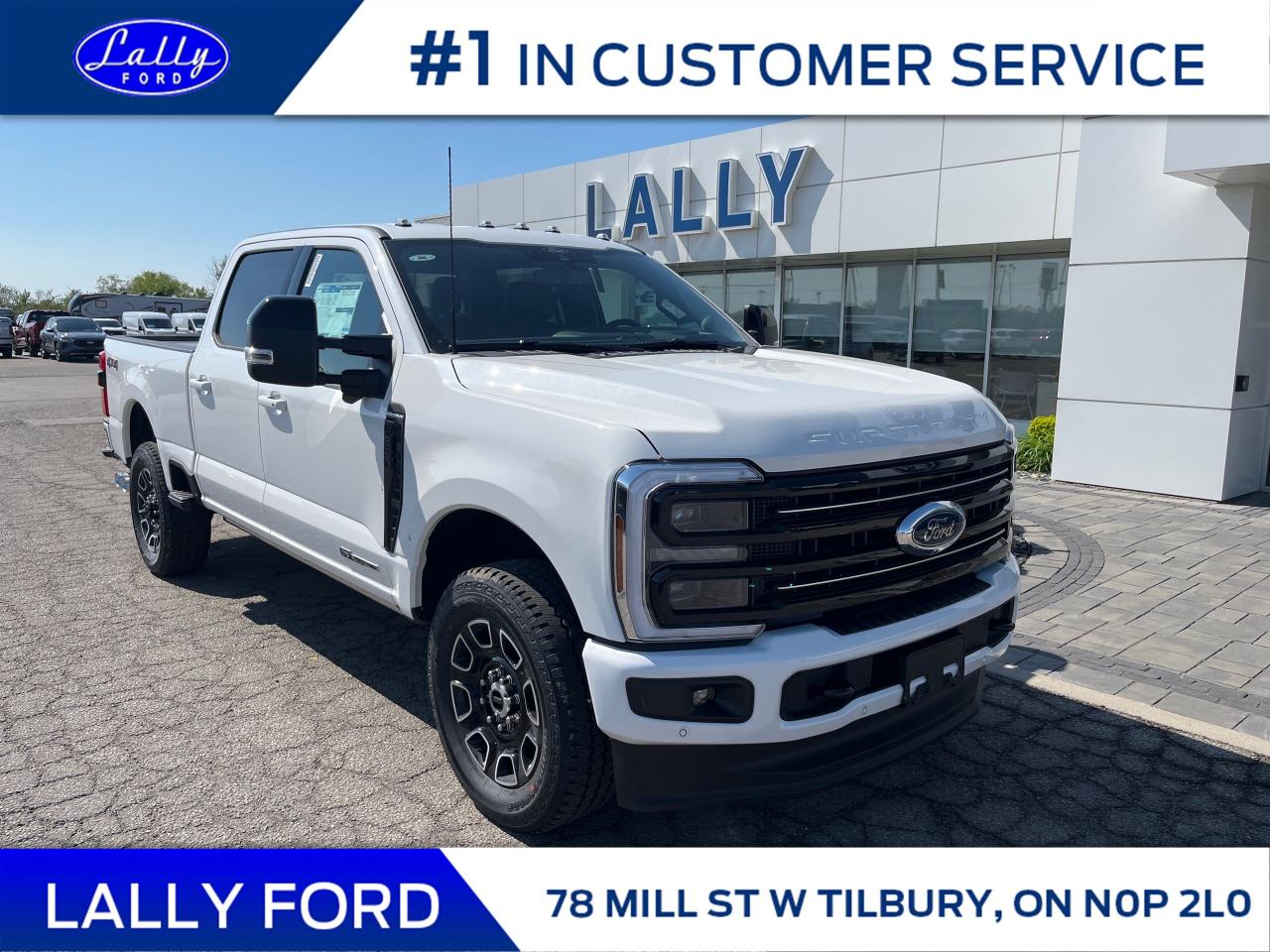 New 2025 Ford F-350 Platinum for sale in Tilbury, ON