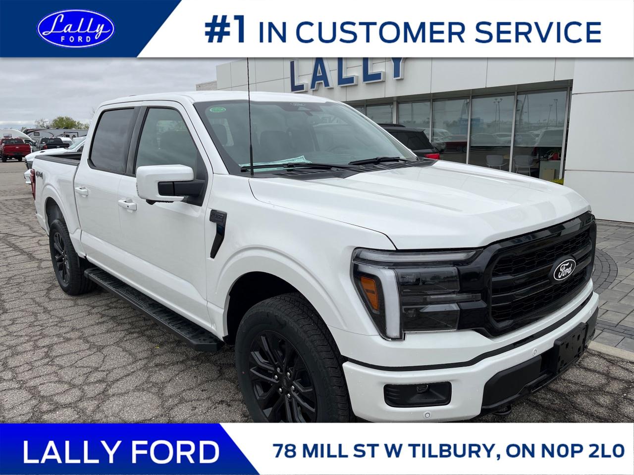 New 2025 Ford F-150 Lariat for sale in Tilbury, ON