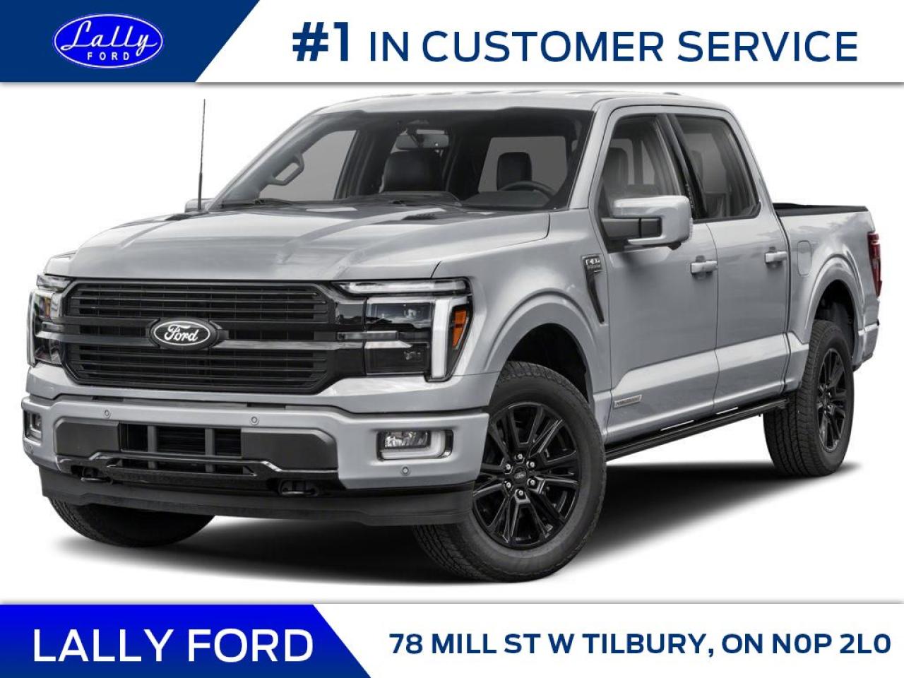 New 2025 Ford F-150 PLATINUM for sale in Tilbury, ON