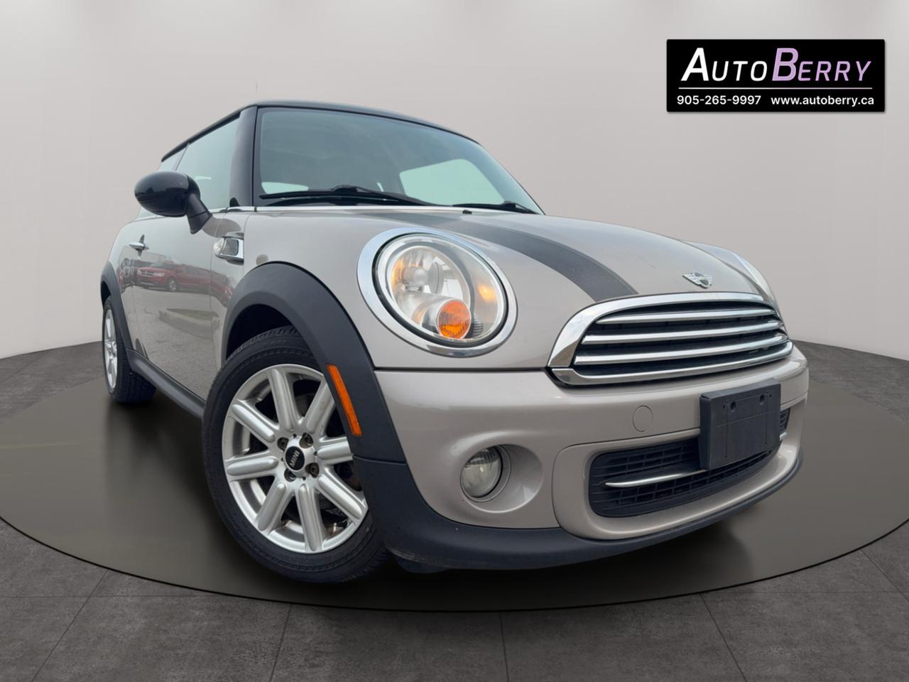 <p><span><span><strong>2012 Mini Cooper Baker Street Edition&nbsp;Copper On Black Leather/Cloth Interior</strong></span><br></span></p><p><span><span></span><span>&nbsp;</span>1.6L</span><span><span><span>&nbsp;</span>&nbsp;</span>Front Wheel Drive&nbsp;</span><span><span></span><span>&nbsp;</span>Auto&nbsp;</span><span><span></span><span>&nbsp;</span>Push Start Engine&nbsp;</span><span><span></span><span>&nbsp;</span>A/C&nbsp;<span></span><span>&nbsp;</span>Leather/Cloth Interior&nbsp;</span><span><span></span><span>&nbsp;</span>Heated Seats&nbsp;</span><span><span></span><span>&nbsp;</span>Steering Wheel Mounted Controls&nbsp;</span><span><span></span><span>&nbsp;</span>Bluetooth<span>&nbsp;<span></span>&nbsp;</span>USB Input&nbsp;</span><span><span></span><span>&nbsp;</span>AUX Input&nbsp;</span><span><span></span><span>&nbsp;</span>Power Options</span><span><span>&nbsp;</span><span></span><span>&nbsp;</span>Power Panoramic Sunroof&nbsp;</span><span><span></span><span>&nbsp;</span>Keyless Entry&nbsp;</span><span><span></span><span>&nbsp;</span>Alloy Wheels&nbsp;</span><span></span></p><p><span><br></span></p><p><strong>*** ACCIDENT FREE *** CLEAN CARFAX ***</strong><br></p><p><span><strong>*** Fully Certified ***</strong></span></p><p><span><strong>*** ONLY&nbsp;159,258 KM ***<span id=jodit-selection_marker_1786549671311_5665948513656593 data-jodit-selection_marker=start style=line-height: 0; display: none;></span></strong></span></p> <span id=jodit-selection_marker_1689009751050_8404320760089252 data-jodit-selection_marker=start style=line-height: 0; display: none;></span>