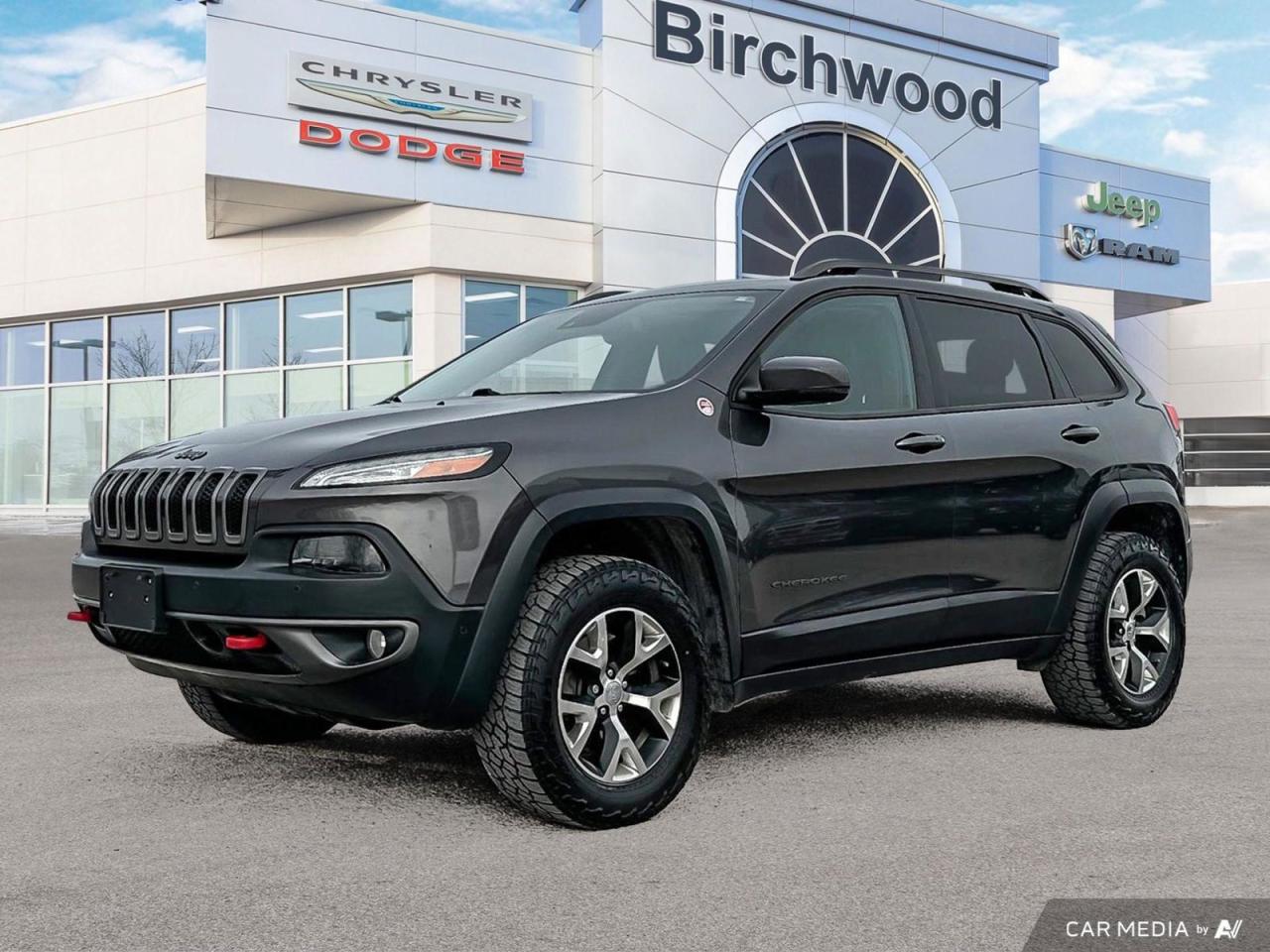 Used 2016 Jeep Cherokee Trailhawk | Local | Remote Start | Nappa Leather for sale in Winnipeg, MB