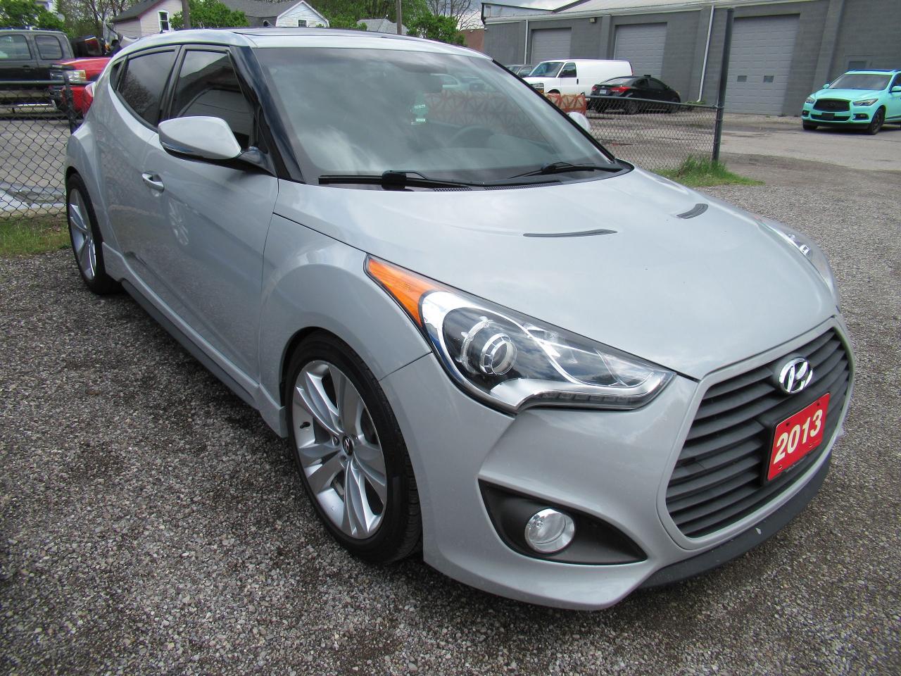 2013 Hyundai Veloster Turbo w/Matte Grey - Photo #2