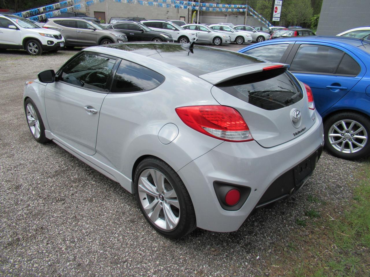 2013 Hyundai Veloster Turbo w/Matte Grey - Photo #4