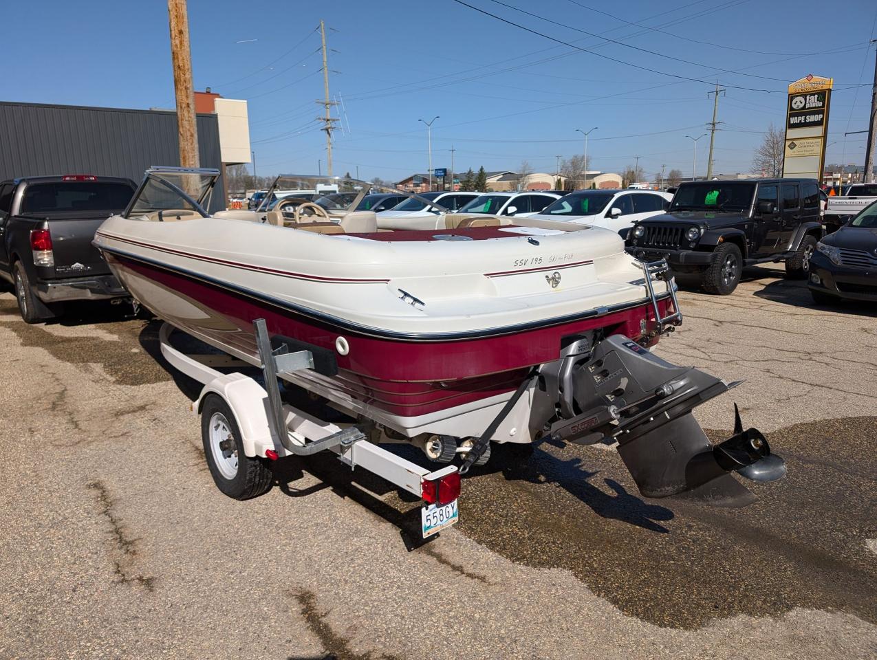 1995 GLASTRON GT185  BOWRIDER SSV 19.5 - Photo #5