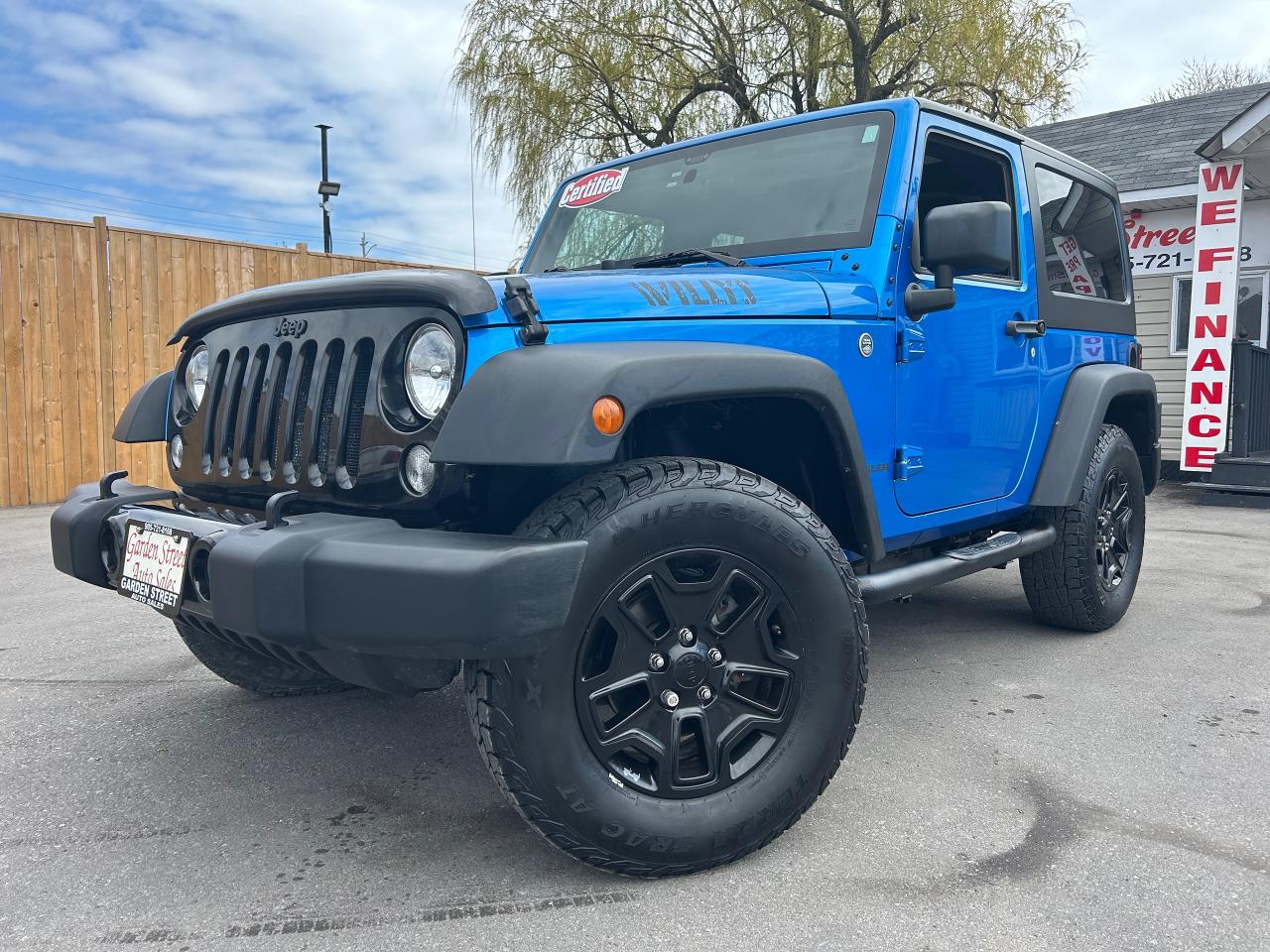 Used 2015 Jeep Wrangler Willys Wheeler for sale in Oshawa, ON
