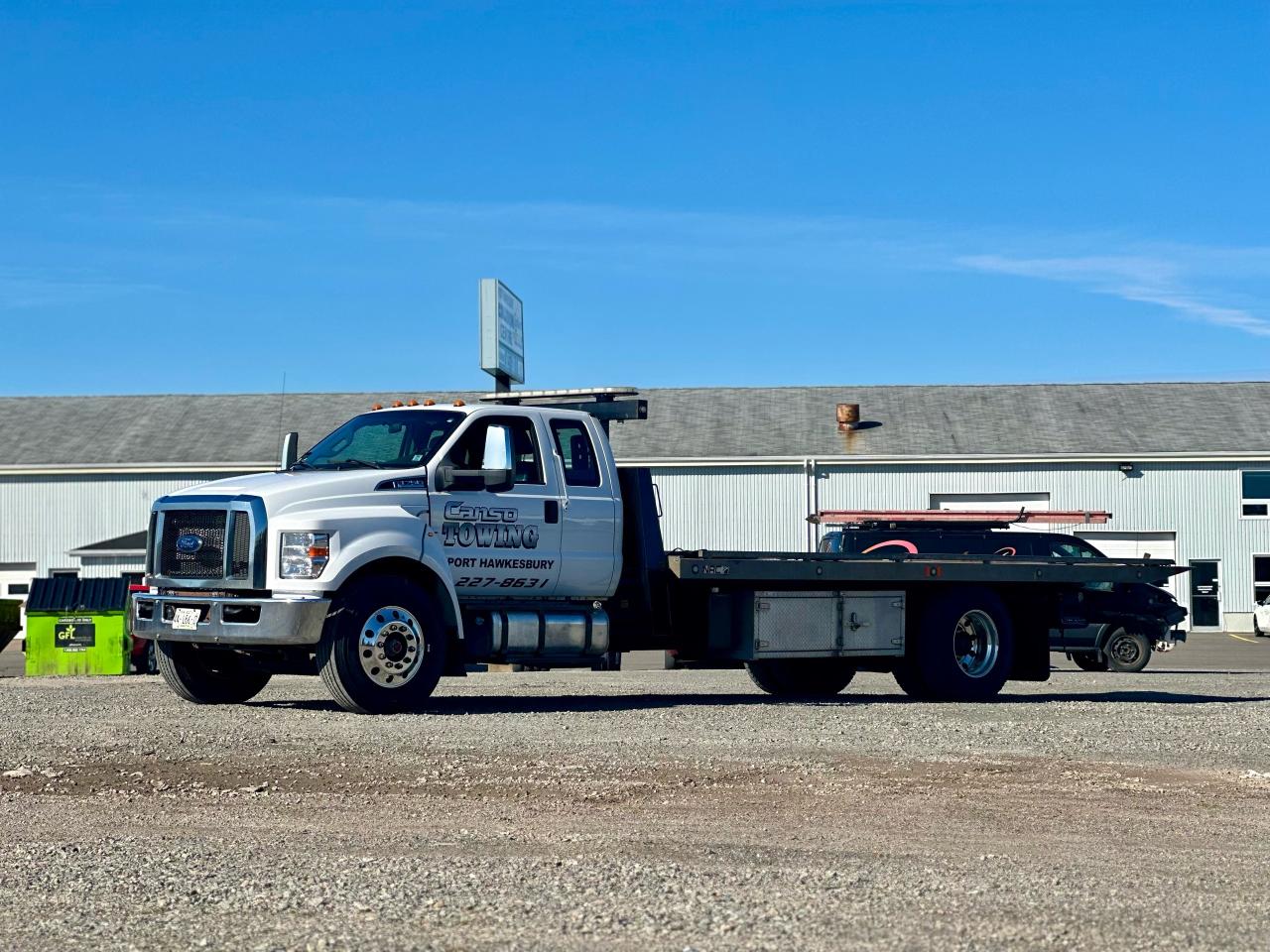 2019 Ford F-750 Super Duty XL SUPERCAB TOW TRUCK W/ 22' GALVANIZED DECK Photo5