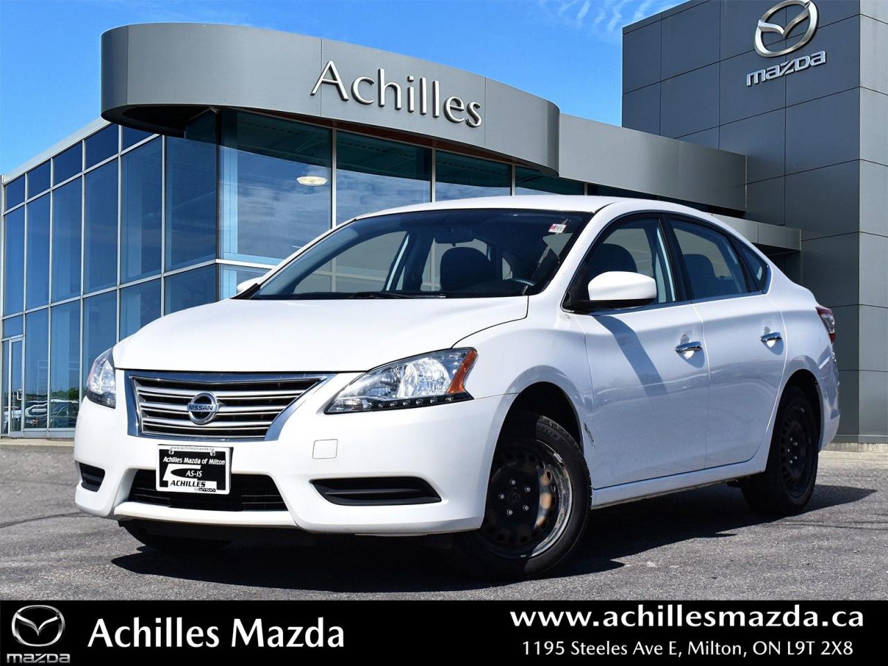 Used 2015 Nissan Sentra 1.8 S *AS-IS* Auto, 1.8L,A/C for sale in Milton, ON