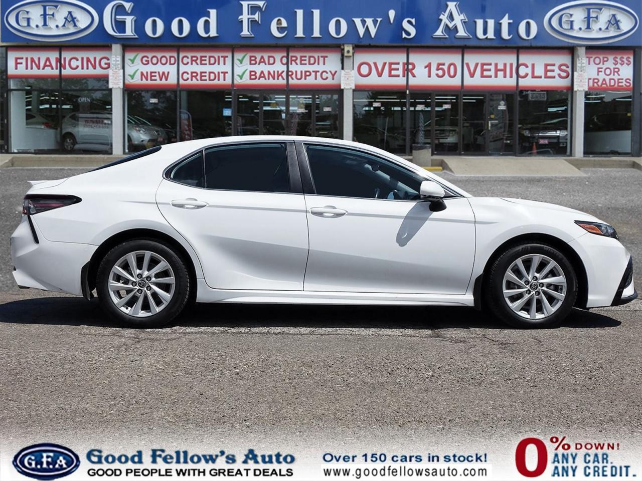 2021 Toyota Camry SE MODEL, REARVIEW CAMERA, LEATHER & CLOTH, HEATED - Photo #3