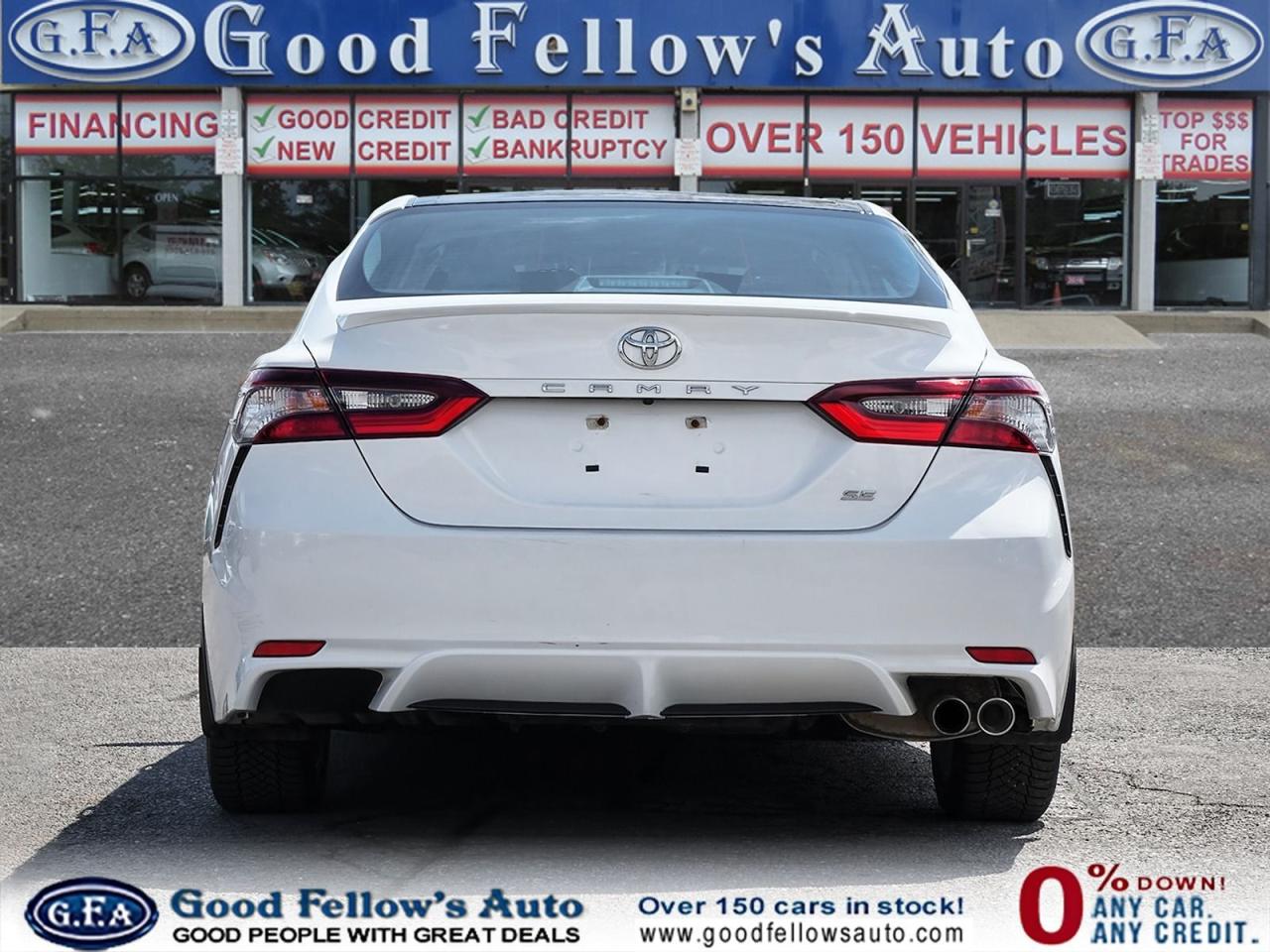 2021 Toyota Camry SE MODEL, REARVIEW CAMERA, LEATHER & CLOTH, HEATED - Photo #4