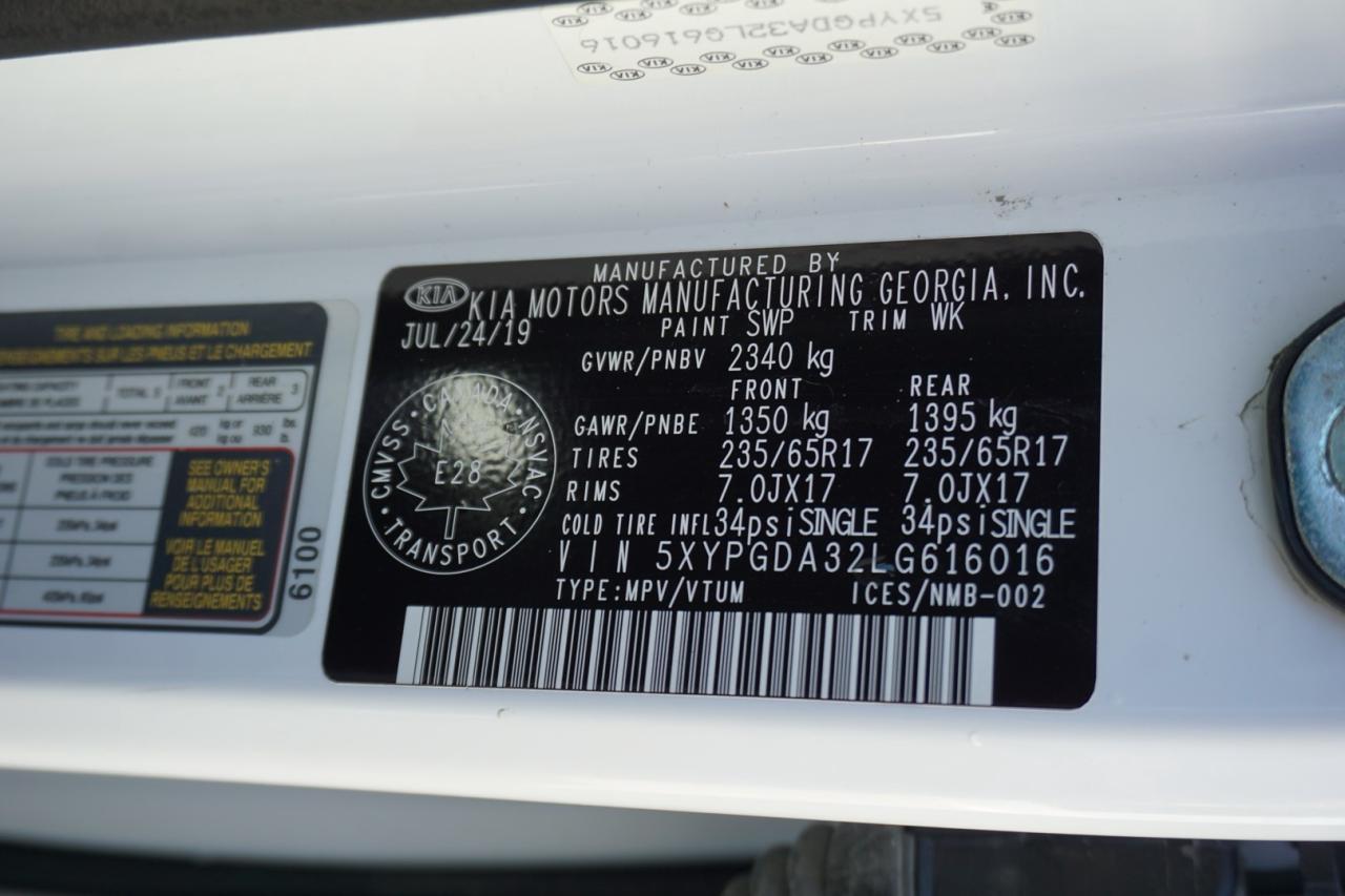 2020 Kia Sorento LX AWD CERTIFIED CAMERA BLUETOOTH HEATED SEATS CRUISE ALLOYS - Photo #37
