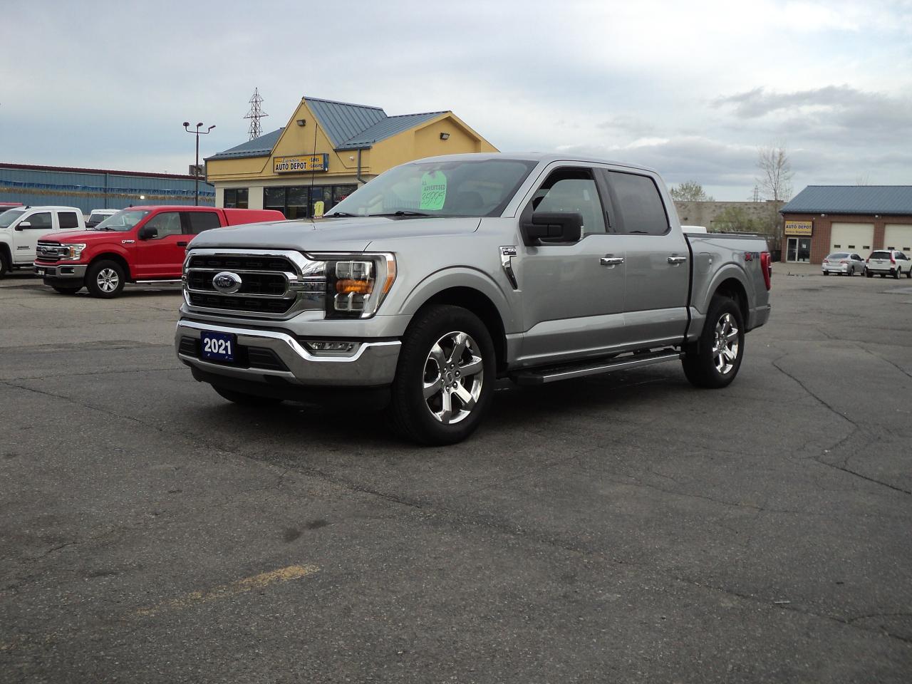 Used 2021 Ford F-150 XLT SuperCrew 2WD 2.7L6cyl 5'5