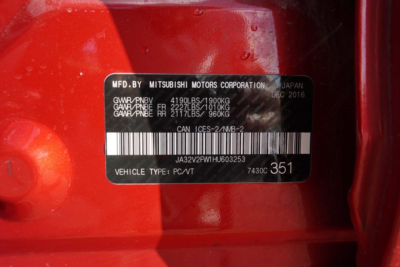 2017 Mitsubishi Lancer AWD LIMITED CERTIFIED CAMERA HEATED SEATS BLUETOOTH SUNROOF PADDLE SHIFTERS - Photo #39