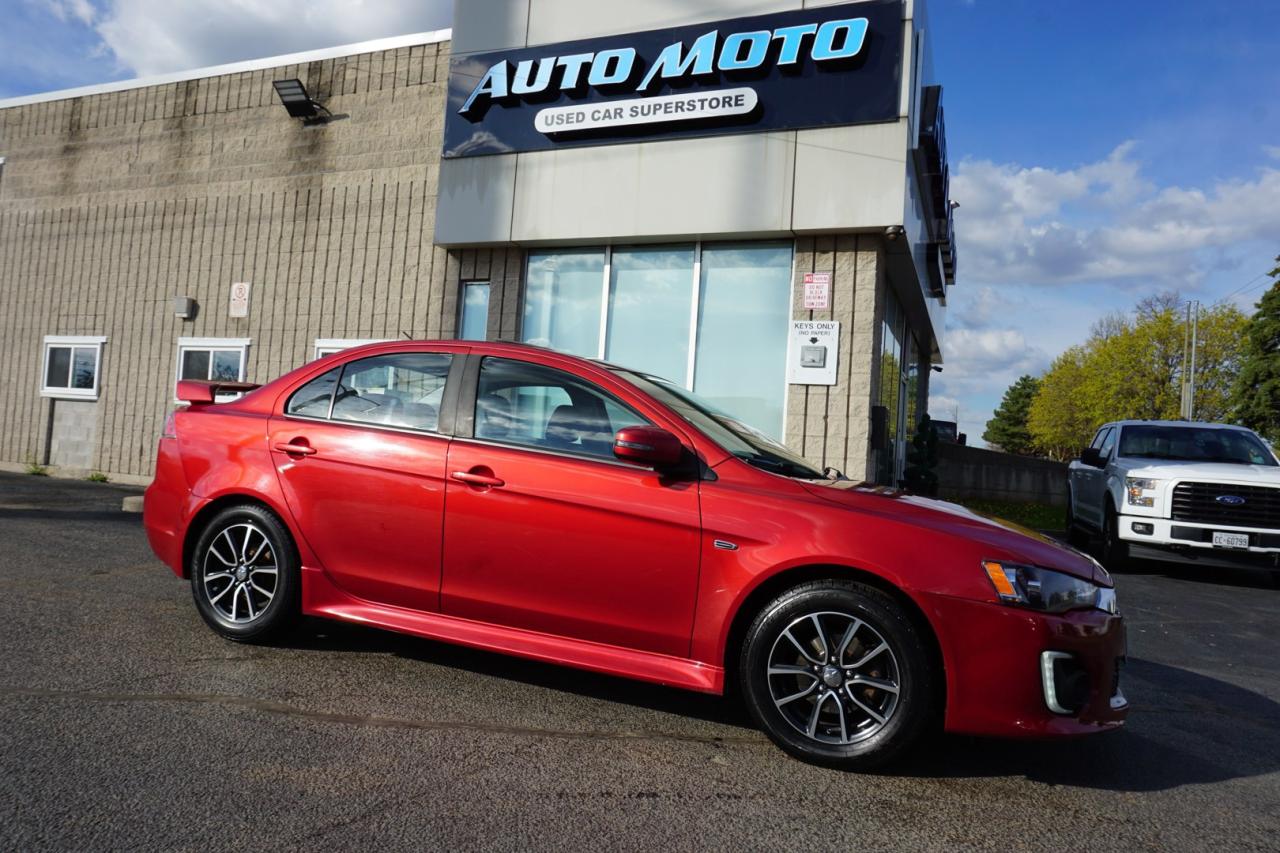 Used 2017 Mitsubishi Lancer AWD LIMITED CERTIFIED CAMERA HEATED SEATS BLUETOOTH SUNROOF PADDLE SHIFTERS for sale in Burlington, ON
